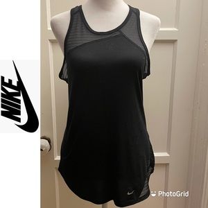 Nike Dri-Fit Top with Mesh Panels, Sz M